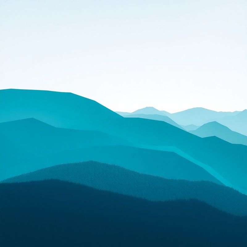 Layered teal and slate planes suggesting tiered pricing architecture