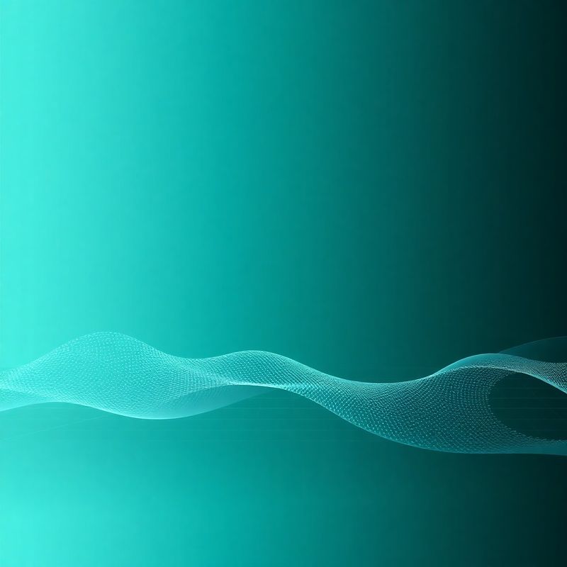 Abstract teal-to-slate waveform representing live market tick data streams